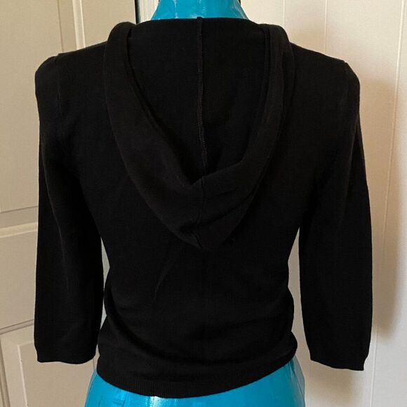 Sweater Project Hooded Long Sleeve Zip Up Sweater Women Size L - Picture 5 of 7